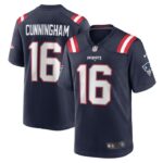 Malik Cunningham New England Patriots Nike Team Game Jersey -  Navy- 49Native