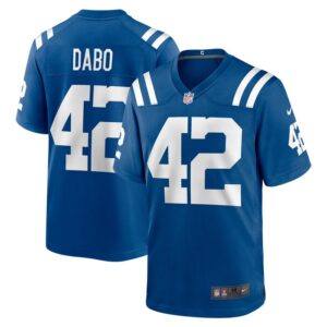 Marcel Dabo Indianapolis Colts Nike Game Player Jersey - Royal- 49Native