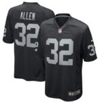 Marcus Allen Las Vegas Raiders Nike Game Retired Player Jersey - Black- 49Native