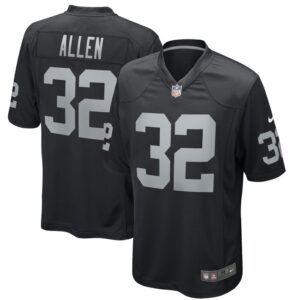 Marcus Allen Las Vegas Raiders Nike Game Retired Player Jersey - Black- 49Native