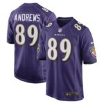 Mark Andrews Baltimore Ravens Nike Game Team Jersey - Purple- 49Native