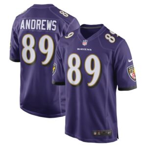 Mark Andrews Baltimore Ravens Nike Game Team Jersey - Purple- 49Native