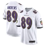 Mark Andrews Baltimore Ravens Nike Game Jersey - White- 49Native