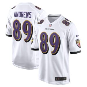 Mark Andrews Baltimore Ravens Nike Game Jersey - White- 49Native