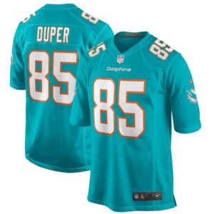 Mark Duper Miami Dolphins Nike Game Retired Player Jersey - Aqua- 49Native