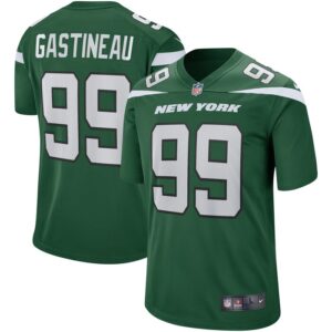 Mark Gastineau New York Jets Nike Game Retired Player Jersey - Gotham Green- 49Native