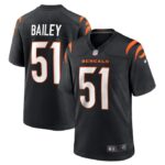Markus Bailey Cincinnati Bengals Nike Game Jersey - Black- 49Native