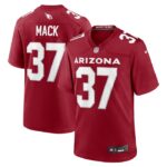 Marlon Mack Arizona Cardinals Nike Team Game Jersey -  Cardinal- 49Native