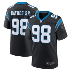 Marquis Haynes Sr. Carolina Panthers Nike Team Game Jersey - Black- 49Native