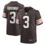 Marquise Goodwin Cleveland Browns Nike Game Jersey - Brown- 49Native