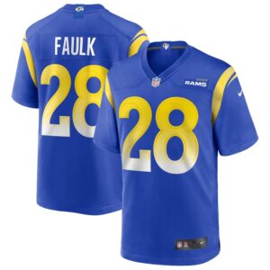 Marshall Faulk Los Angeles Rams Nike Game Retired Player Jersey - Royal- 49Native