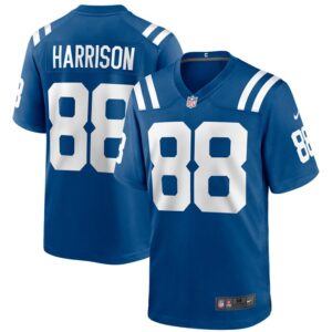 Marvin Harrison Indianapolis Colts Nike Game Retired Player Jersey - Royal- 49Native