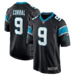 Matt Corral Carolina Panthers Nike Player Game Jersey - Black- 49Native