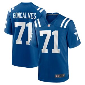 Matt Goncalves Indianapolis Colts Nike Game Jersey -  Royal- 49Native