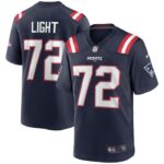 Matt Light New England Patriots Nike Game Retired Player Jersey - Navy- 49Native
