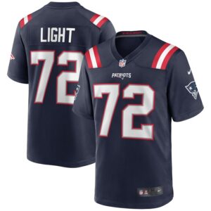 Matt Light New England Patriots Nike Game Retired Player Jersey - Navy- 49Native