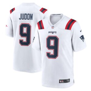 Matthew Judon New England Patriots Nike  Game Jersey - White- 49Native