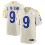 Matthew Stafford Los Angeles Rams Nike Game Jersey - Bone- 49Native