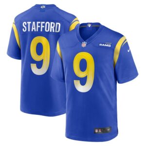 Matthew Stafford Los Angeles Rams Nike Player Game Jersey - Royal- 49Native