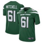 Max Mitchell New York Jets Nike Game Player Jersey - Gotham Green- 49Native