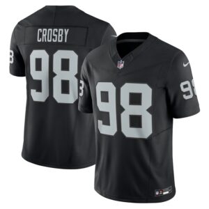 Maxx Crosby Las Vegas Raiders Nike Vapor F.U.S.E. Limited Jersey - Black- 49Native