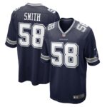 Mazi Smith Dallas Cowboys Nike 2023 NFL Draft First Round Pick Game Jersey - Navy- 49Native