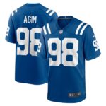McTelvin Agim Indianapolis Colts Nike Team Game Jersey -  Royal- 49Native