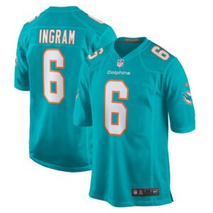Melvin Ingram Miami Dolphins Nike Home Game Player Jersey - Aqua- 49Native