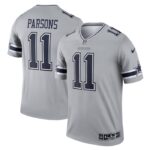 Micah Parsons Dallas Cowboys Nike Inverted Legend Player Jersey - Gray- 49Native