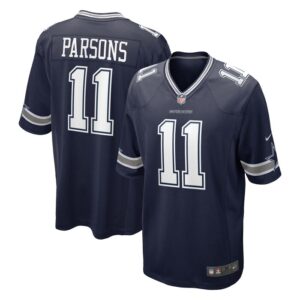 Micah Parsons Dallas Cowboys Nike Game Jersey - Navy- 49Native