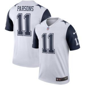 Micah Parsons Dallas Cowboys Nike Alternate Legend Jersey - White- 49Native