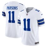 Micah Parsons Dallas Cowboys Nike Vapor F.U.S.E. Limited Jersey - White- 49Native