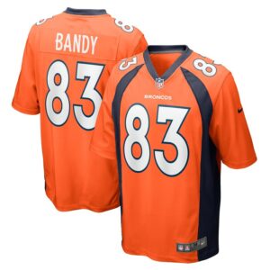 Michael Bandy Denver Broncos Nike Team Game Jersey -  Orange- 49Native