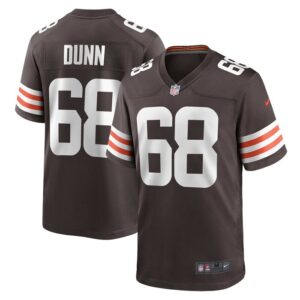 Michael Dunn Cleveland Browns Nike Game Jersey - Brown- 49Native