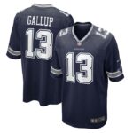 Michael Gallup Dallas Cowboys Nike  Game Jersey - Navy- 49Native
