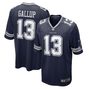 Michael Gallup Dallas Cowboys Nike  Game Jersey - Navy- 49Native