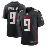 Michael Penix Jr. Atlanta Falcons Nike 2024 NFL Draft First Round Pick Player Game Jersey - Black- 49Native
