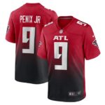 Michael Penix Jr. Atlanta Falcons Nike Alternate Game Jersey -  Red- 49Native