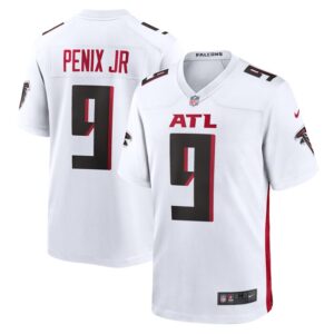 Michael Penix Jr. Atlanta Falcons Nike Game Jersey -  White- 49Native