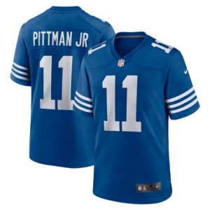 Michael Pittman Jr. Indianapolis Colts Nike Alternate Game Jersey - Royal- 49Native