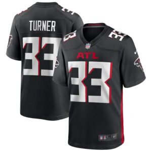 Michael Turner Atlanta Falcons Nike Game Retired Player Jersey - Black- 49Native