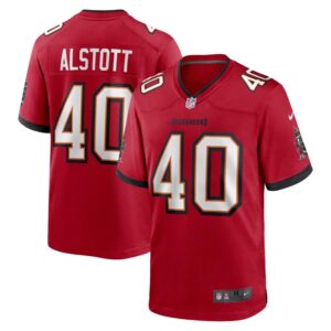 Mike Alstott Tampa Bay Buccaneers Nike Retired Player Game Jersey - Red- 49Native