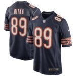 Mike Ditka Chicago Bears Nike Game Retired Player Jersey - Navy- 49Native