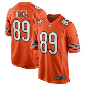 Mike Ditka Chicago Bears Nike Retired Player Jersey - Orange- 49Native