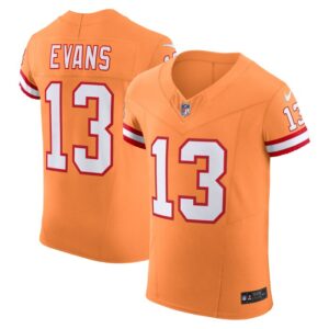 Mike Evans Tampa Bay Buccaneers Nike Alternate Vapor F.U.S.E. Elite Jersey - Orange- 49Native