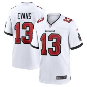 Mike Evans Tampa Bay Buccaneers Nike White Game Jersey -  White- 49Native