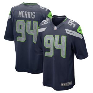 Mike Morris Seattle Seahawks Nike  Game Jersey - College Navy- 49Native