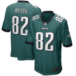 Mike Quick Philadelphia Eagles Nike Game Retired Player Jersey - Midnight Green- 49Native