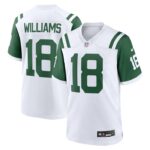Mike Williams New York Jets Nike Classic Alternate Player Game Jersey - White- 49Native