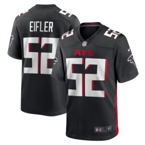 Milo Eifler Atlanta Falcons Nike  Game Jersey -  Black- 49Native